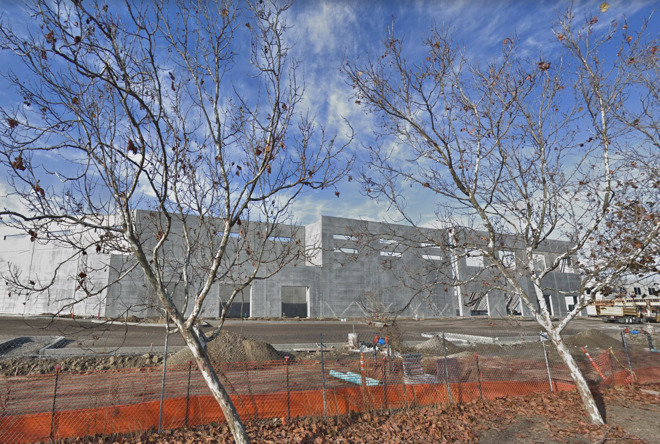 A warehouse building in Milpitas