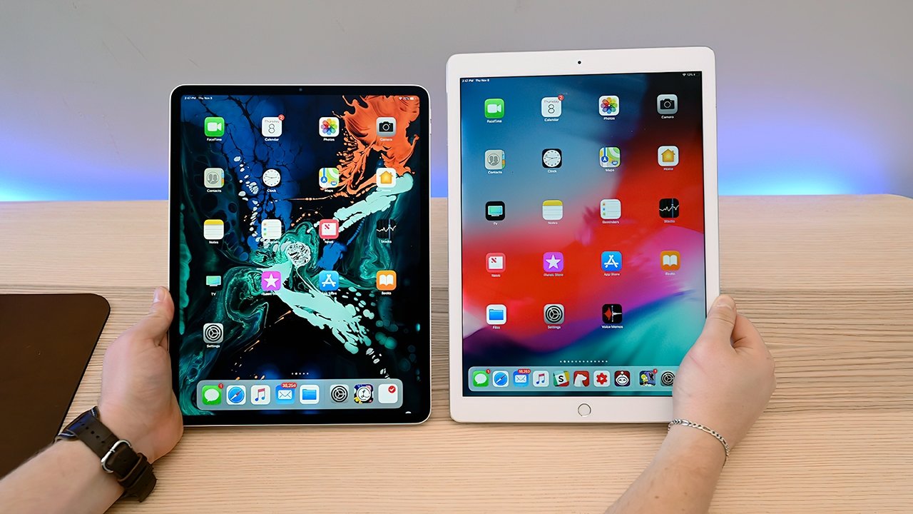 The slimmed-down design of the 12.9-inch iPad Pro greatly changes its physical footprint