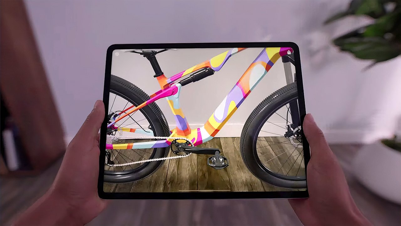 Using LiDAR-powered AR in the 2021 iPad Pro