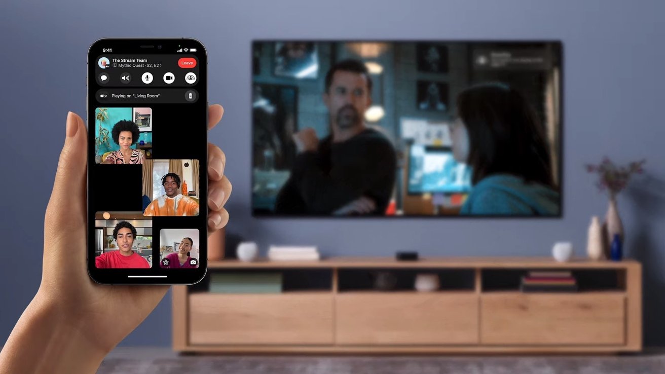 Watch movies and other content together over FaceTime via SharePlay