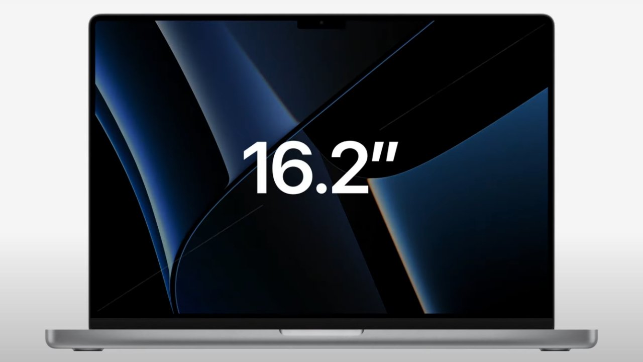 The 16-inch MacBook Pro has a slightly bigger display thanks to reduced bezels