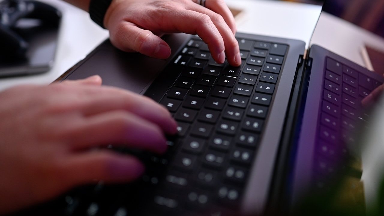 A full-sized row of function keys replaced the Touch Bar