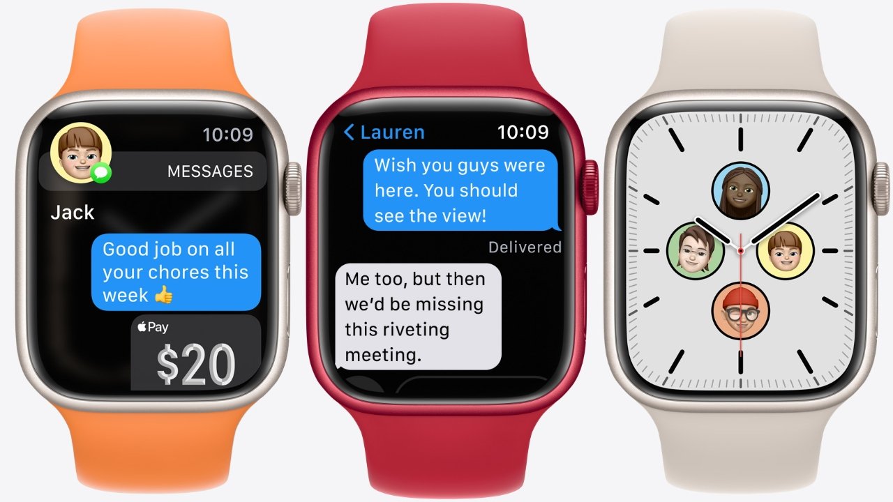 watchOS powers the Apple Watch