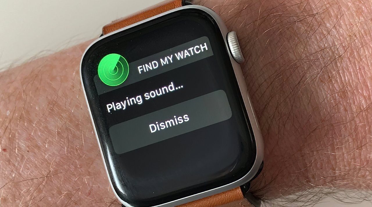 Demonstrating playing a sound on an Apple Watch