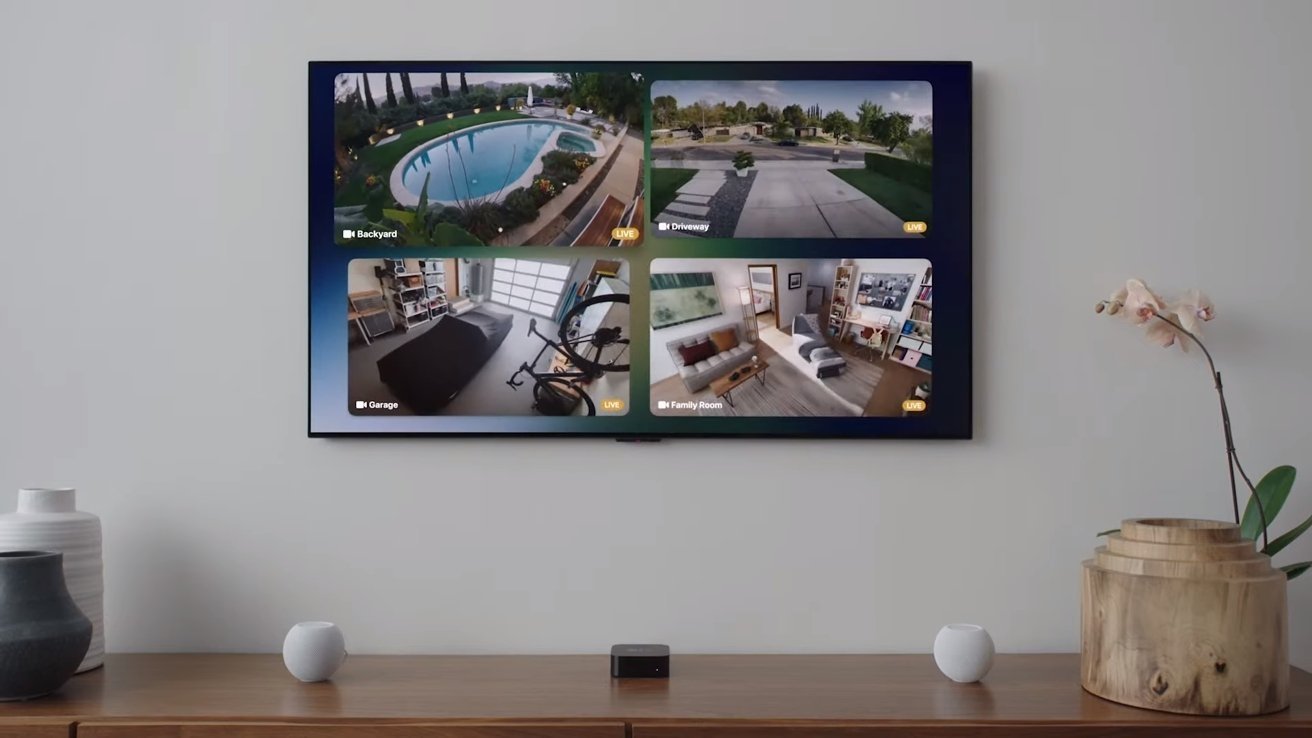 tvOS 15 allows used to connect to two HomePod minis