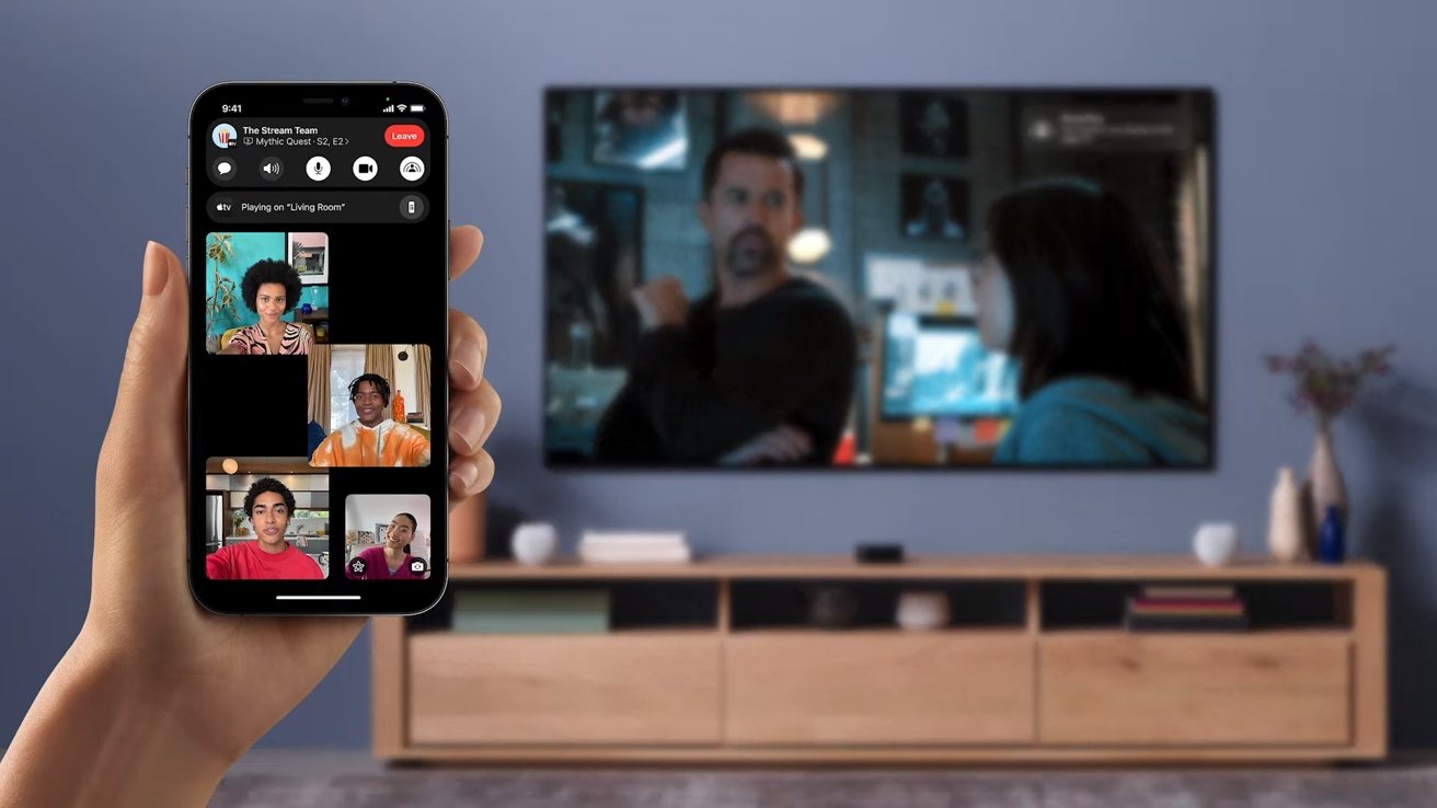 Users will be able to synchronously control the video during a FaceTime 