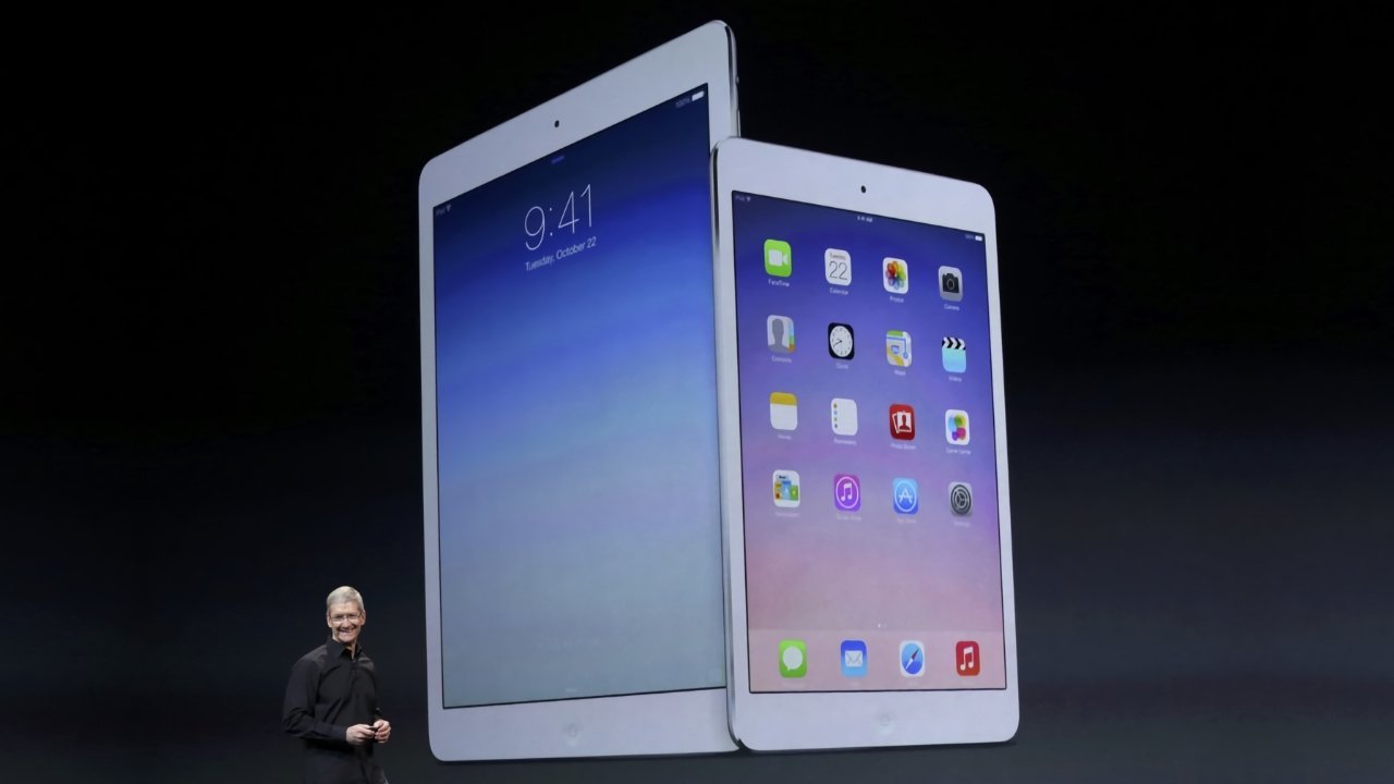 The original iPad Air and iPad mini 2 debuted side by side in 2013