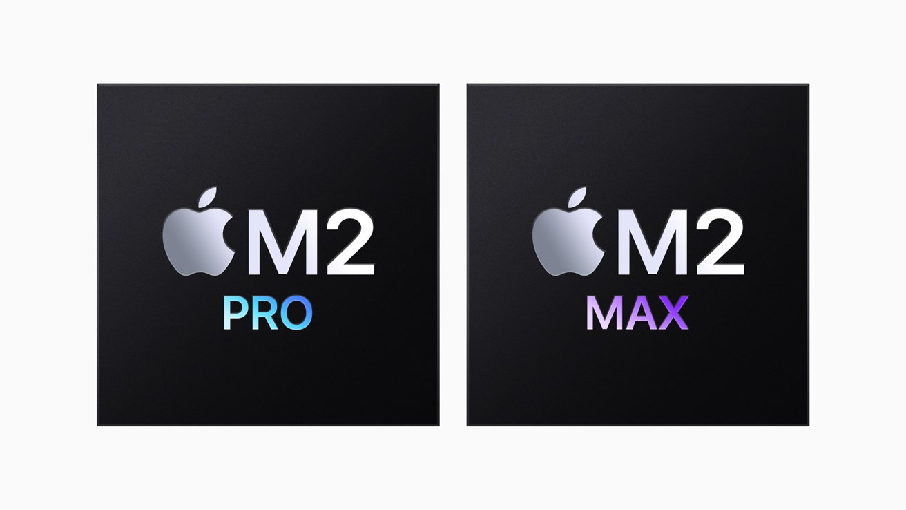 M2 Pro and M2 Max are available in the updated MacBook Pros