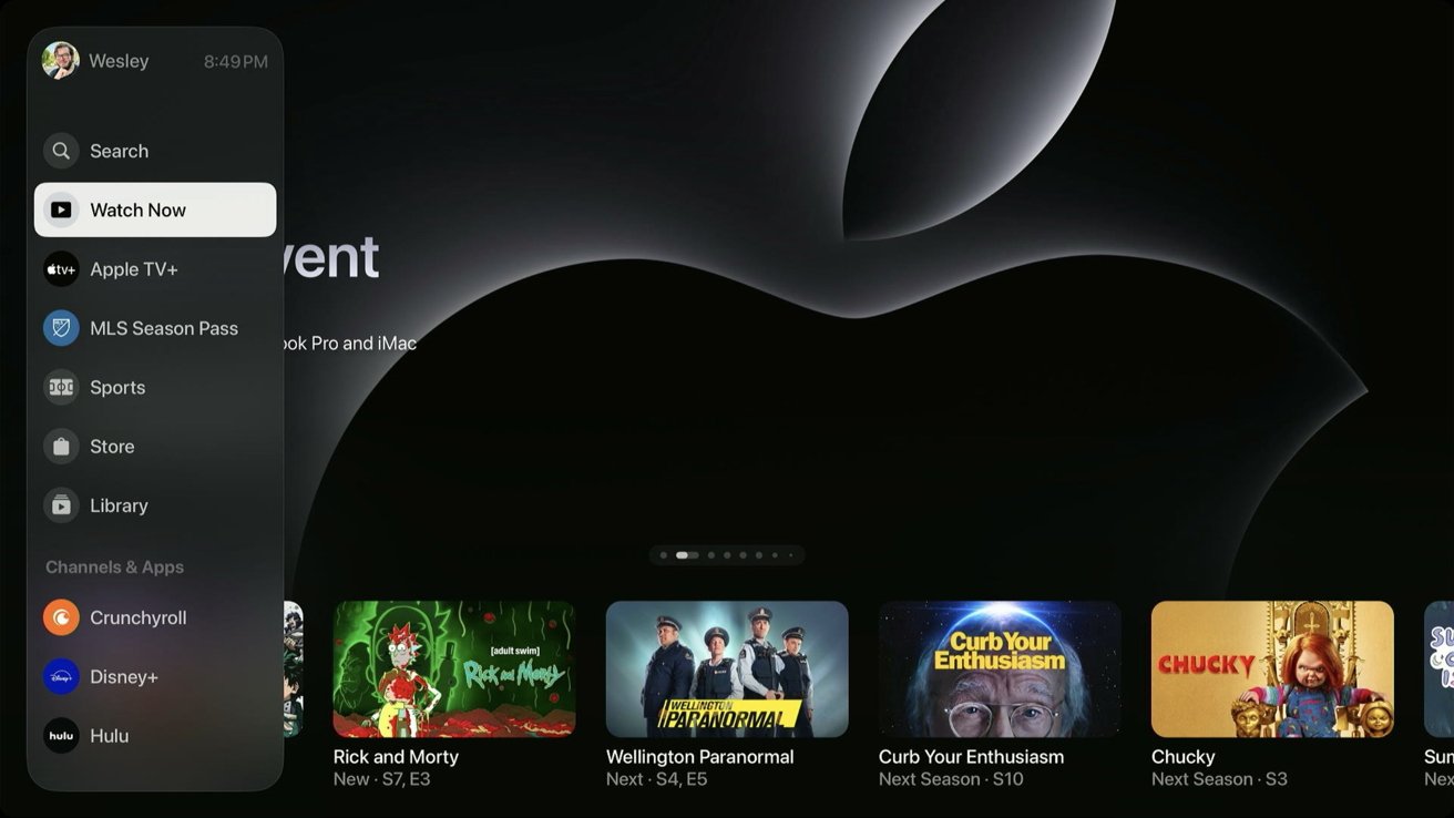 A redesigned Apple TV app