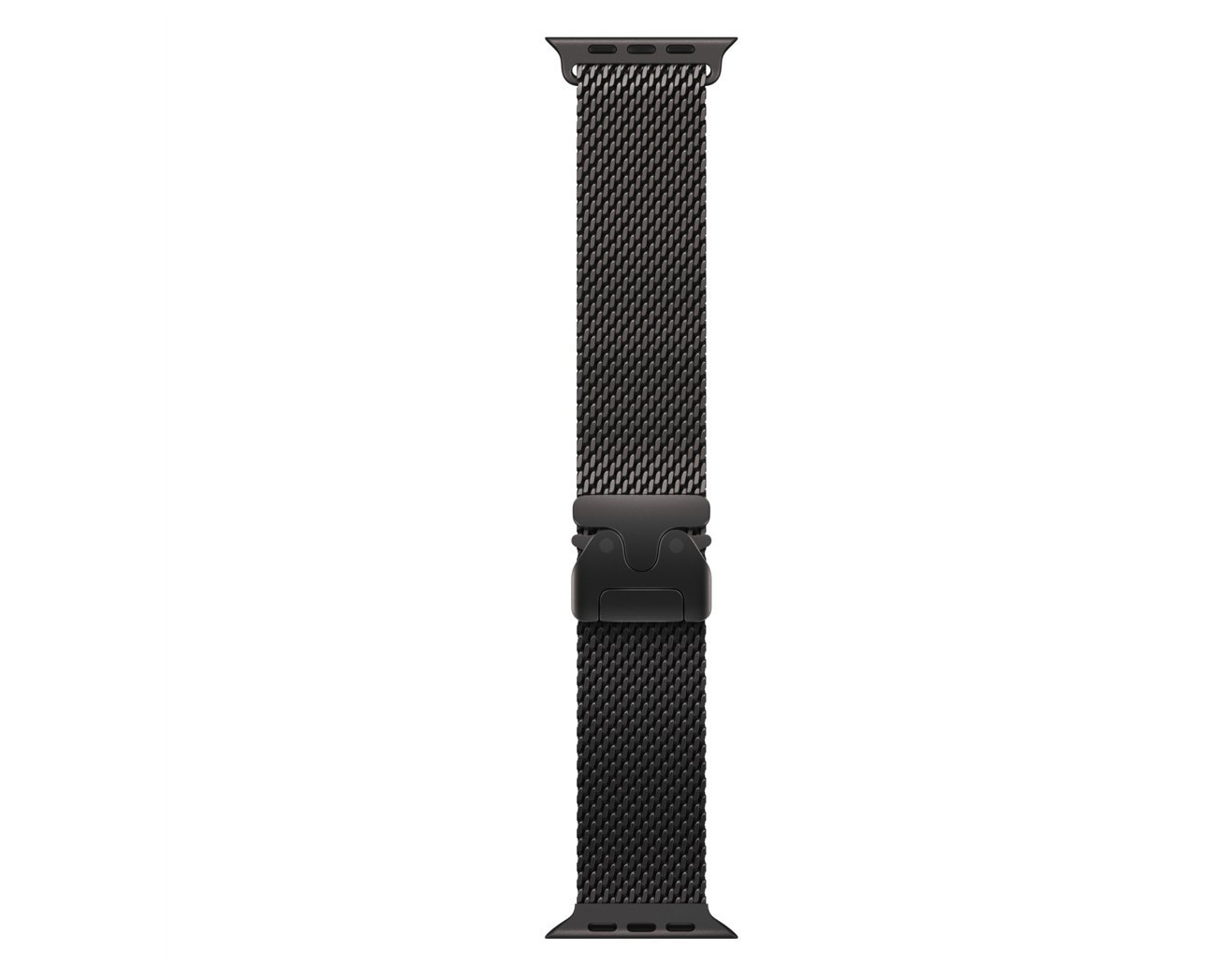 Apple Watch black titanium Milanese loop