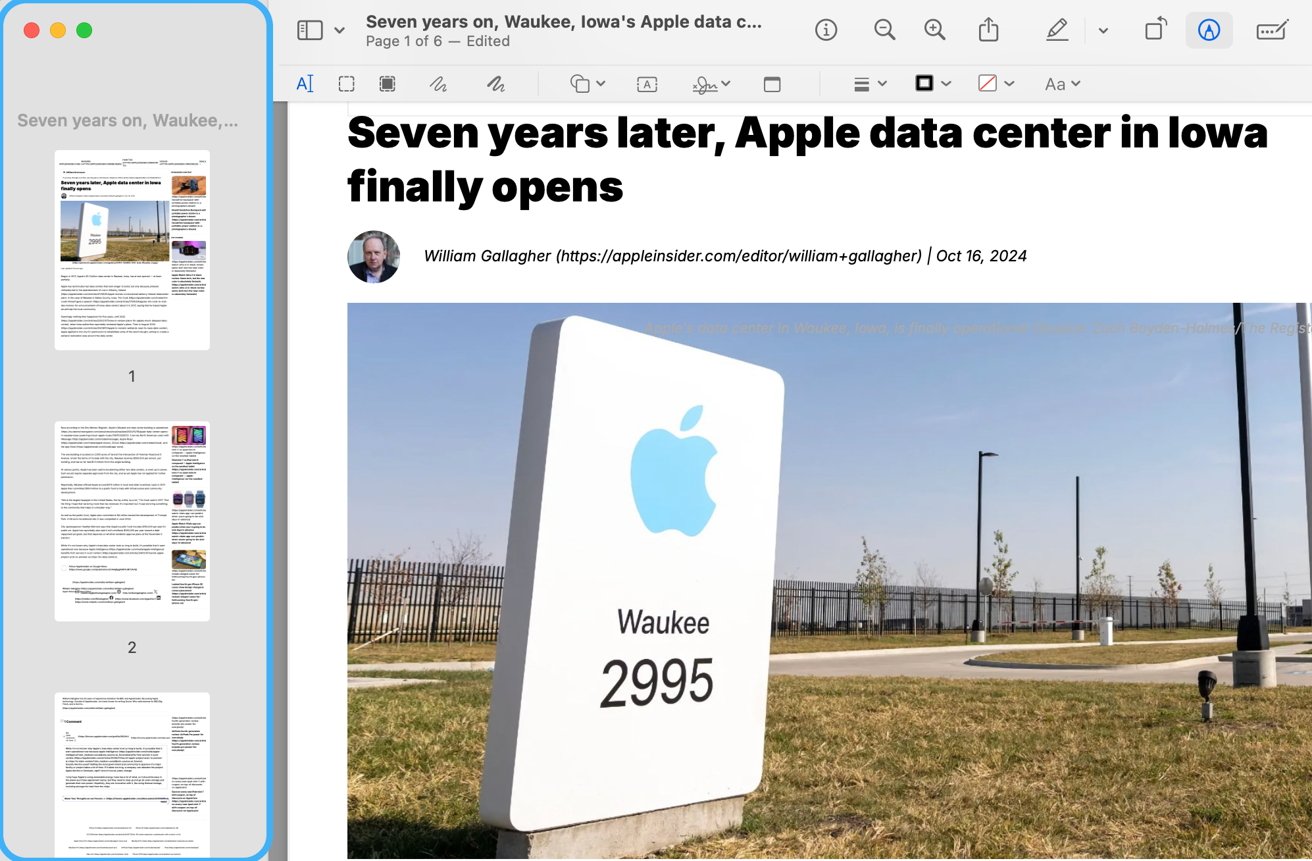 Apple data center entrance sign in Waukee, Iowa, displaying the Apple logo and number 2995, set against a clear sky and grassy area.