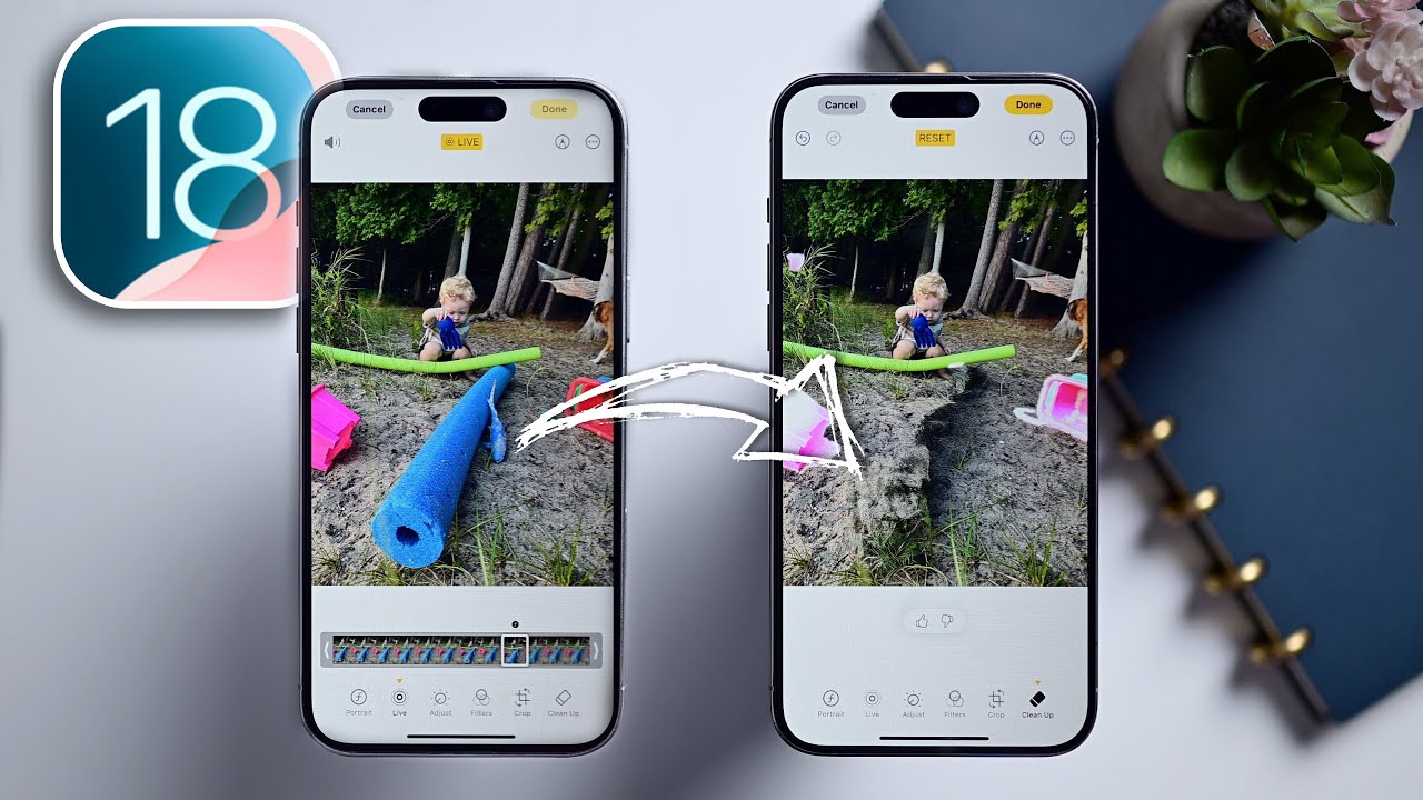 How to use Clean Up in iOS 18.1 Photos to remove distractions